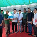 Bupati Bersama Wabup Konut Buka Puasa dengan PT Antam, Bagikan Santunan dan Sembako kepada Kaum Dhuafa