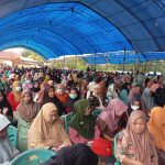 Warga Palangga Konsel Padati Acara Buka Puasa Bersama Ruksamin