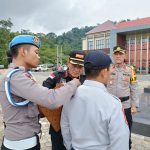 Wabup Abuhaera Hadiri Apel Gelar Pasukan Operasi Ketupat Anoa 2024 di Mapolres Konut
