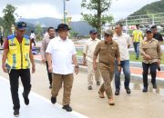 Pj Bupati Konawe Damping Pj Gubernur Sultra Pantau Persiapan Peresmian Bendungan Ameroro