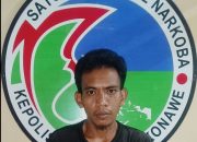 Edarkan Narkoba Jenis Sabu, Seorang Pria di Morosi Ditangkap Polisi