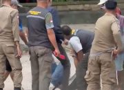 Aksi Koboi Sat Pol PP Kota Kendari Beredar di Medsos, Pedagang Kerupuk Jadi Korban 