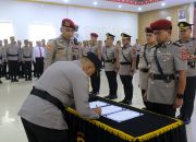 Pimpin Sertijab Sejumlah Pejabat Utama dan Kapolresta Kendari, Kapolda Sultra Tekankan Hal Ini