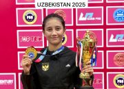 Raih Emas di Piala Dunia Kickboxing Uzbekistan Polwan Sumut Harumkan Nama Polri