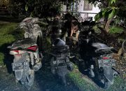 Tim Buser 77 Polresta Kendari Berhasil Amankan Tiga Motor Hasil Curanmor