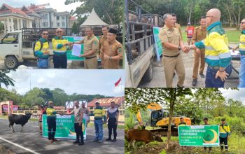 Pemkab Konawe Apresiasi PT SCM Salurkan Hewan Kurban untuk Masyarakat dan Institusi