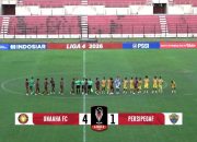 Unaaha FC Pesta Gol di Bantul, Libas Persipegaf 4-1