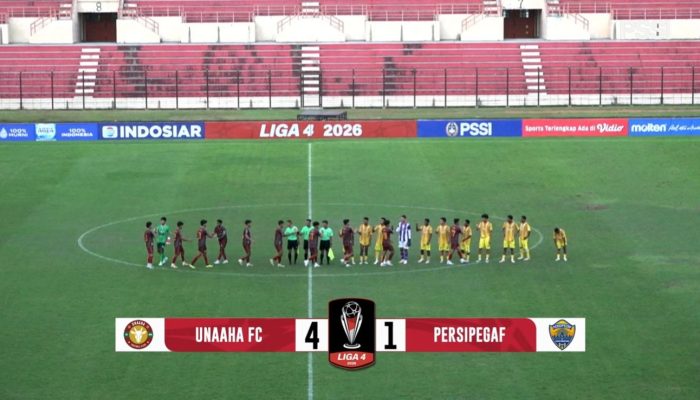 Unaaha FC Pesta Gol di Bantul, Libas Persipegaf 4-1