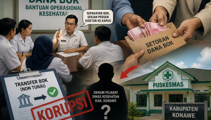 Dugaan Korupsi Dana BOK Puskesmas di Konawe Mulai Terkuak