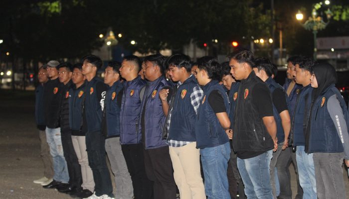Antisipasi Geng Motor hingga Balap Liar, Patroli Malam Ditreskrimum Polda Sultra Sasar Eks MTQ