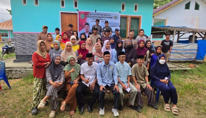 Anggota DPRD Konawe, H. Muhammad Wadio Tuntaskan Reses Masa Sidang III Tahun 2026