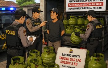 Polres Konawe Ungkap Penyebab Kelangkaan LPG 3 Kg, Amankan 3 Terduga Pelaku dan 420 Tabung Gas Subsidi