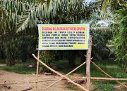 Warga Segel Kebun Sawit PT TPM dan Desak Kepastian Hukum