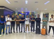 Usai TC Intensif Sebulan, Tim Karate Polda Sultra Bertolak ke Kejuaraan Nasional Piala Kapolri