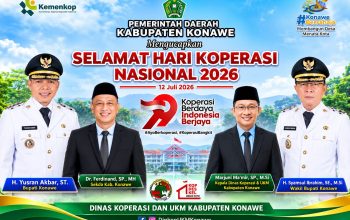 Peringati Harkopnas ke-79, Pemda Konawe Genjot Pembangunan 348 Koperasi Desa Merah Putih
