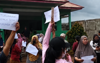 Warga Morombo Pantai Gelar Aksi Protes, Pertanyakan Penyaluran Dana Pembebasan Lahan