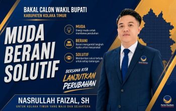 Bursa Wakil Bupati Koltim Menghangat, Nasrullah Faizal Siap Jika Diperintah Partai
