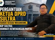 KIP Sultra Ingatkan Polemik Pergantian Ketua DPRD Jangan Jadi Konflik Antar Kelompok