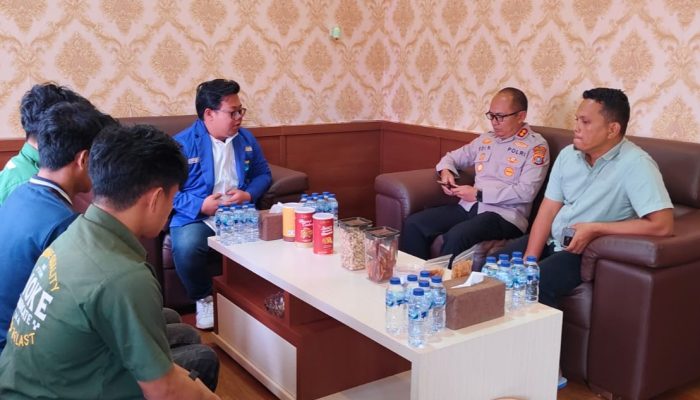 Kapolres Konawe Perkuat Sinergi dengan BEM dan PMII
