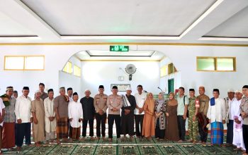 Safari Kamtibmas, Kapolres Konawe Sambangi Polsek Onembute dan Serap Aspirasi Warga