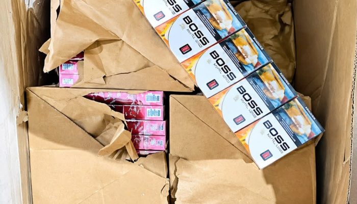 Bea Cukai Kendari Berhasil Amankan 838 Ribu Batang Rokok Ilegal