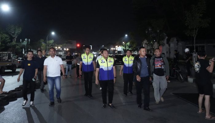 Sultra Cup Race 2026 Siap Digelar, Ditlantas Polda Sultra Cek Kesiapan Pengamanan di Tugu Religi Kendari