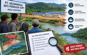 KNPI dan Warga Soroti Mess PT GIP di Sungai Anggomate, Pemerintah Diminta Turun Tangan