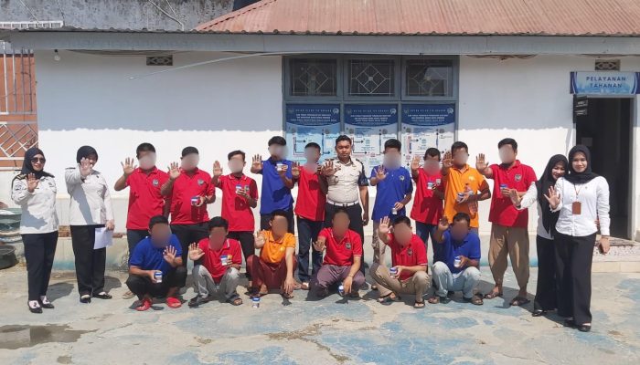Rutan Unaaha Tes Urine 15 Warga Binaan Pemasyarakatan