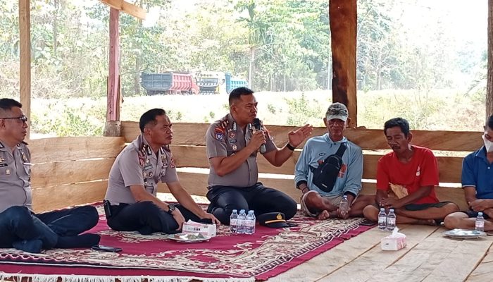 Wakapolres Konawe Pimpin Kegiatan “Polisi Peduli Pengangguran” 